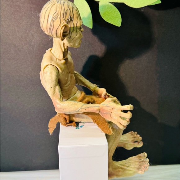 Lord of the Rings 10'' GOLLUM SMEAGOL MARVEL  Toy Biz USED 2003 VINATGE - Picture 16 of 16